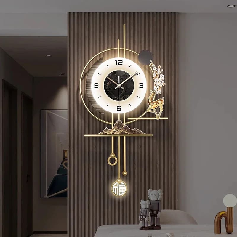 Watches from Luxury Walls from Modern and Creative Design, Luminous and Fashion, Extensive Ornaments for Home Furniture