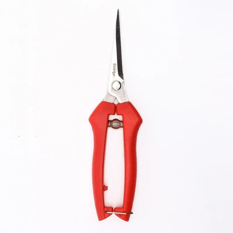 Stainless Steel Power Scissors with Anti-slip Handle Sharpened for Fruit and Copper Trees, Essential Gardening Tools