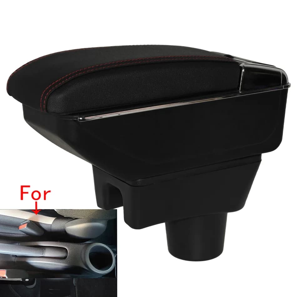 Bracciolo auto per Toyota Aygo X scatola bracciolo per Citroen C1 Peugeot 108 parti di Retrofit scatola di immagazzinaggio accessori auto 2017 2018 2019