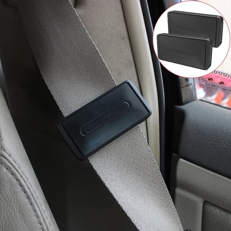 2 pezzi limitatore per cintura di sicurezza per auto tappo per fibbia supporto per cintura di sicurezza fissatore per cintura di sicurezza Clip di regolazione fibbia accessori interni