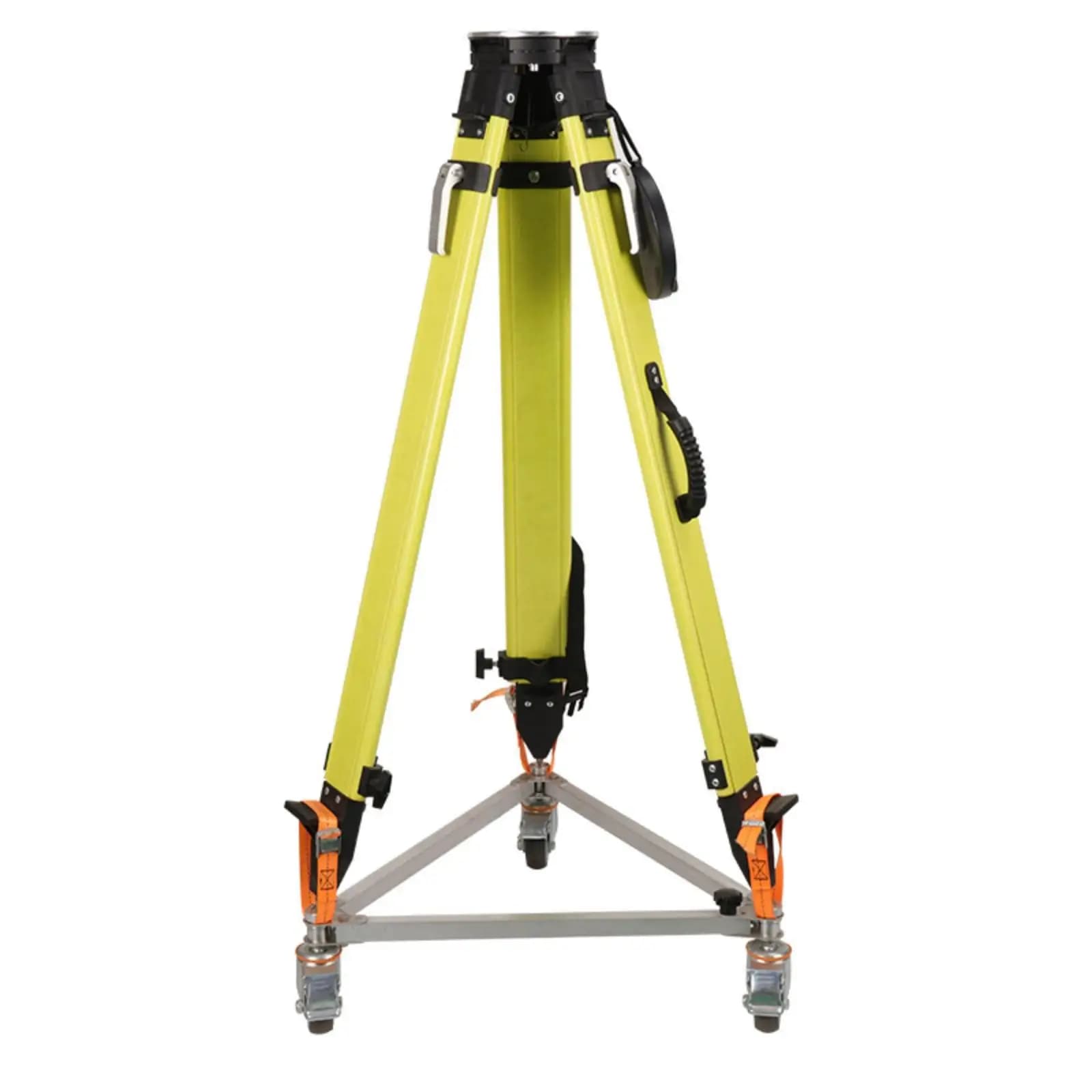 Surveying Tripod Trolley Rolling Tripod Base with Wheels Stable Stabilizer for
