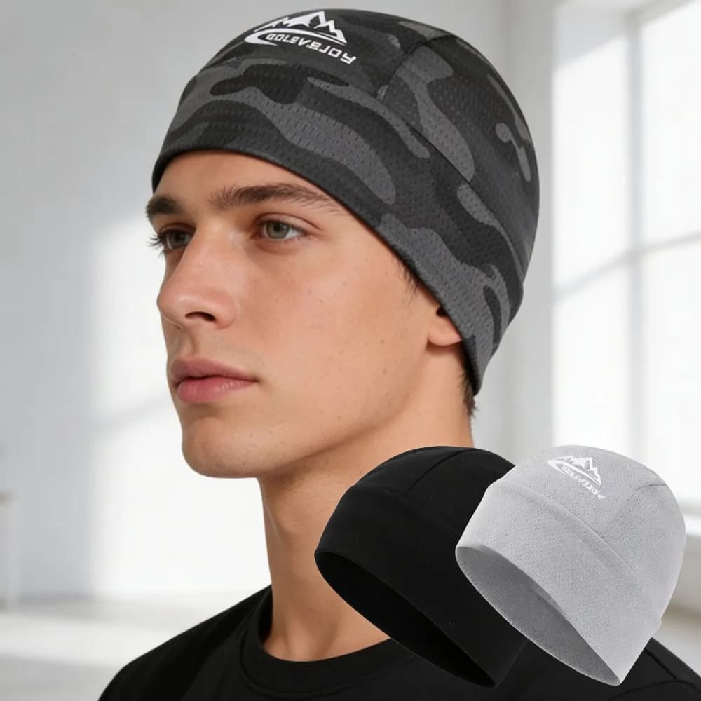 Quick Drying Refreshing Hat, Convenient and Breathable, Open Sports Undercar, Race and Cycling