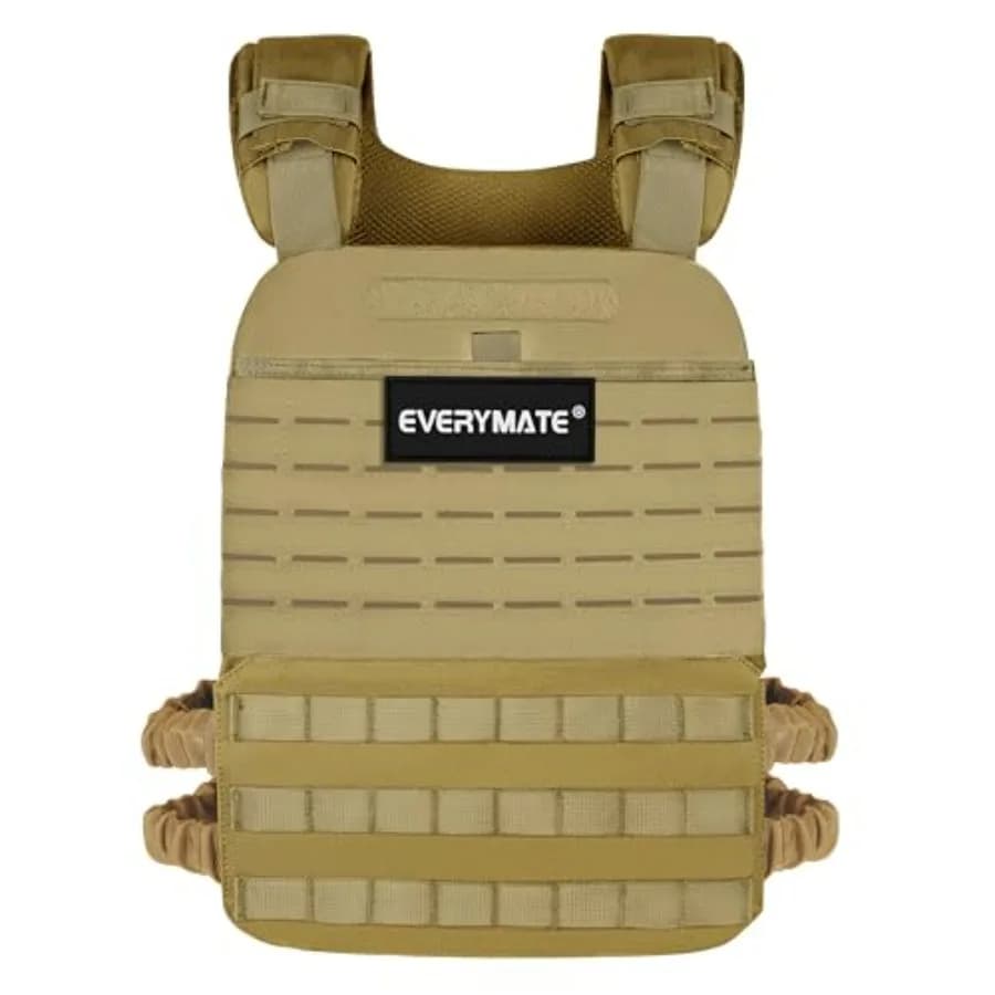 Gilet ponderato da uomo, gilet da allenamento con gilet ponderato regolabile per allenamento di forza Fitnes regolabili per allenamento di resistenza e resistenza