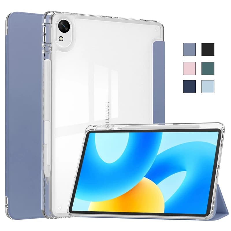 Funda per Huawei Matepad 11 5 custodia btk-w00 w09 Cover posteriore rigida in pelle trasparente per Huawei Matepad 11.5 custodia con portapenne