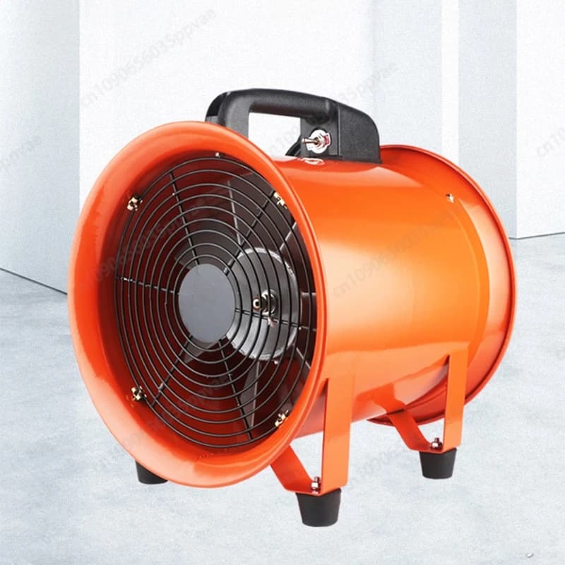 1500W High Power Portable Axial Flow Fan Industrial Household Exhaust Fan Ventilation Fire Smoke Exhaust Equipment Fan