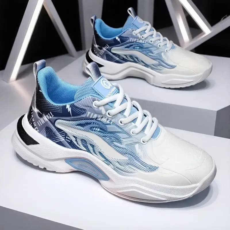 Slim Light Casual Sports Shoes Shock Absorb Build for Outdoor Walking, Fitness Training, Short Run and Daily Fashion Matching