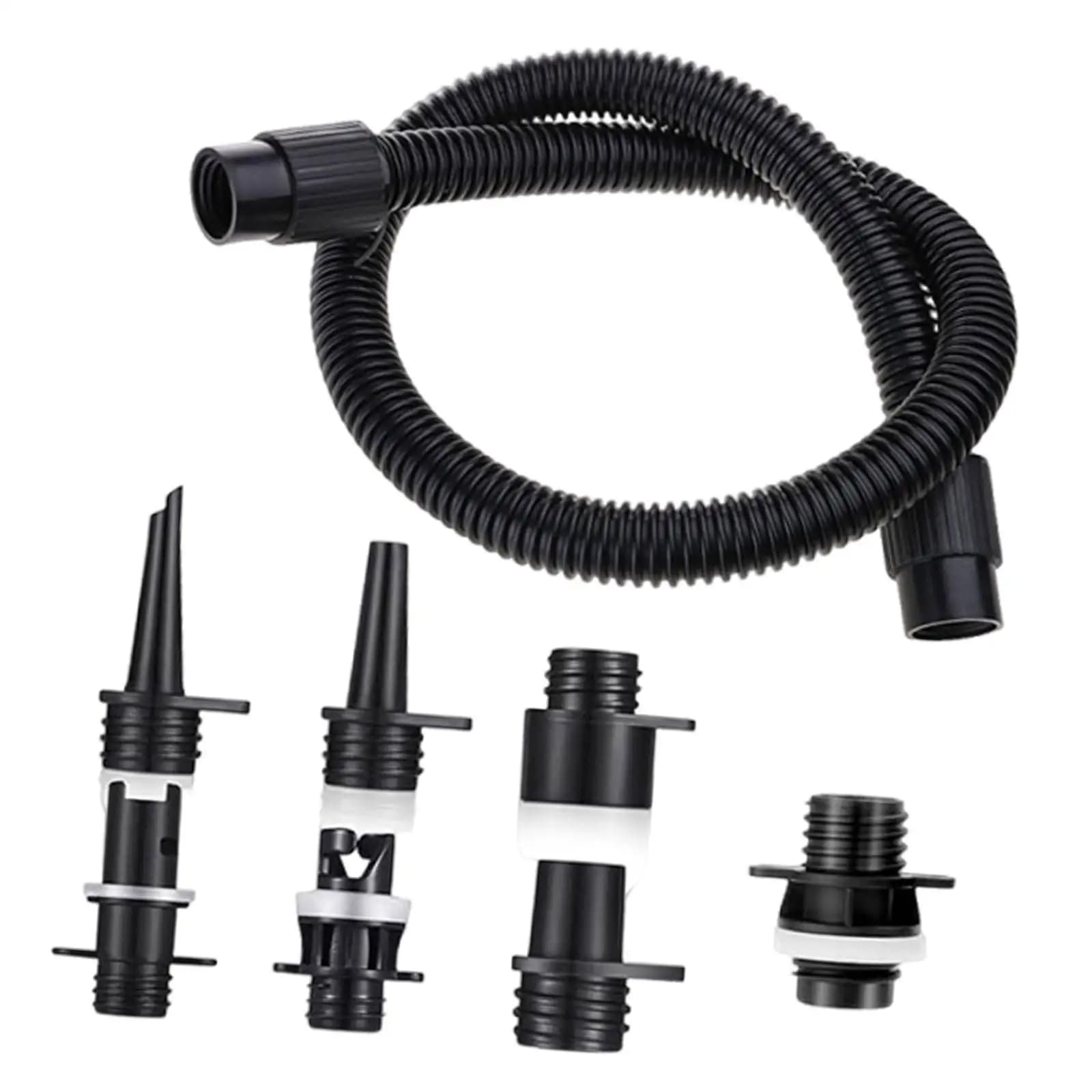 Tubo per Pompa Gonfiabile 1 Metro in EVA Premium, Accessori per Paddle Board, Attacchi Rapidi per Kayak, Canoa, Tenda