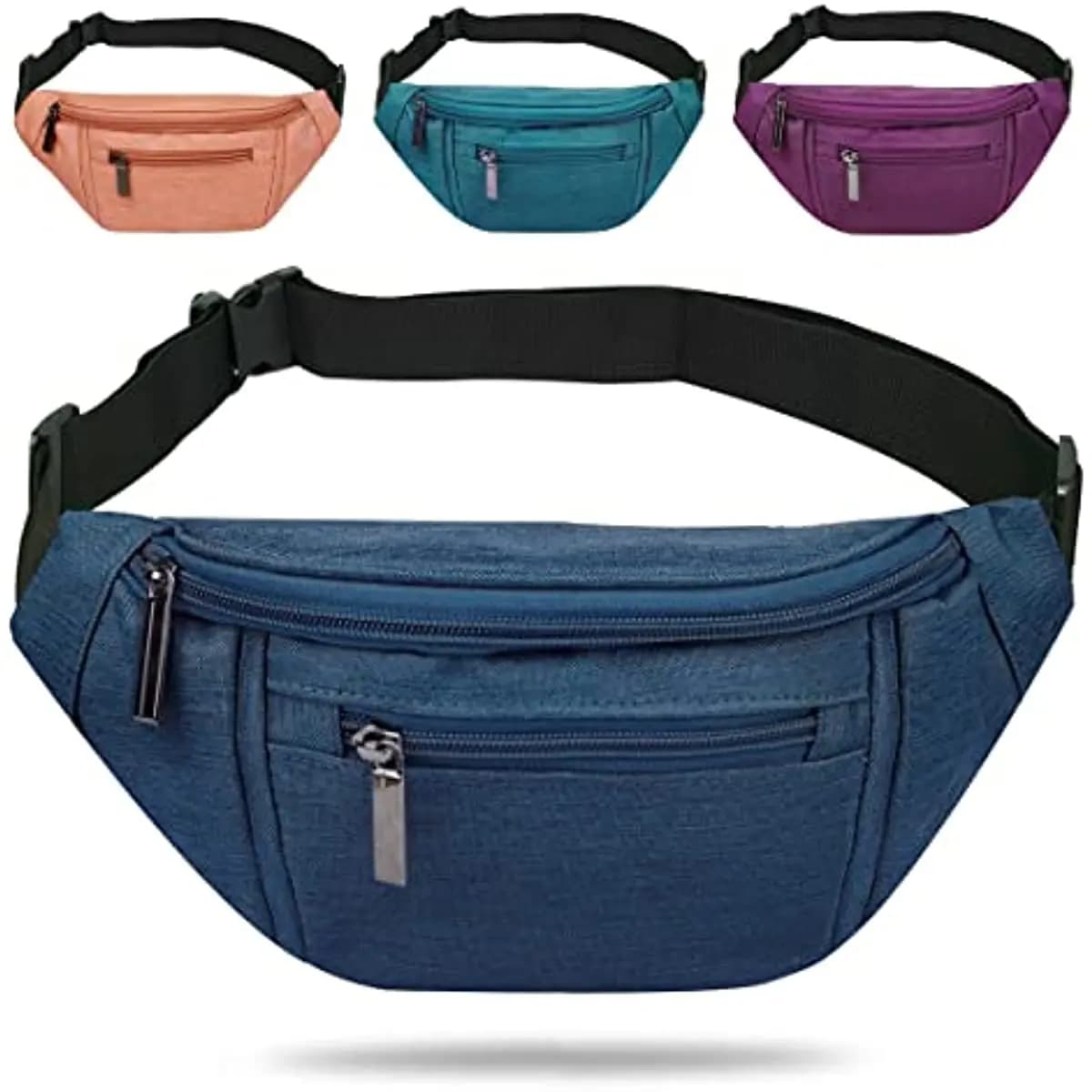 Pack for Men Women,Crossbody Waist Bag Pack,Belt Bag for Travel Walking Running Hiking Cycling,Easy Carry Any Phone,Wallet