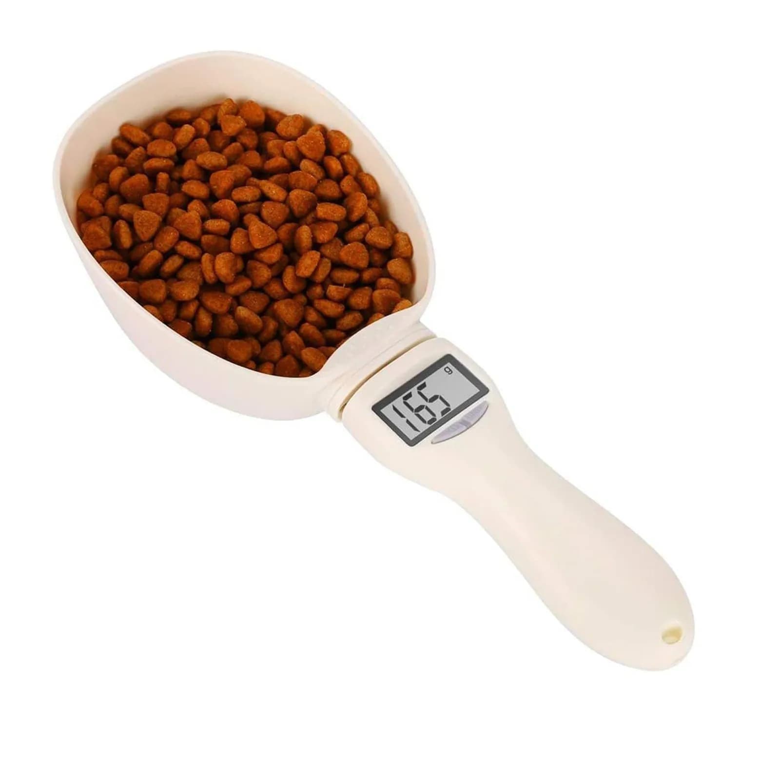 Pet Food Measuring Spoon Scale LCD Electronic Weighing Tool Dog Cat Feeding Food Measuring Spoon Digital Display Kitchen Scale