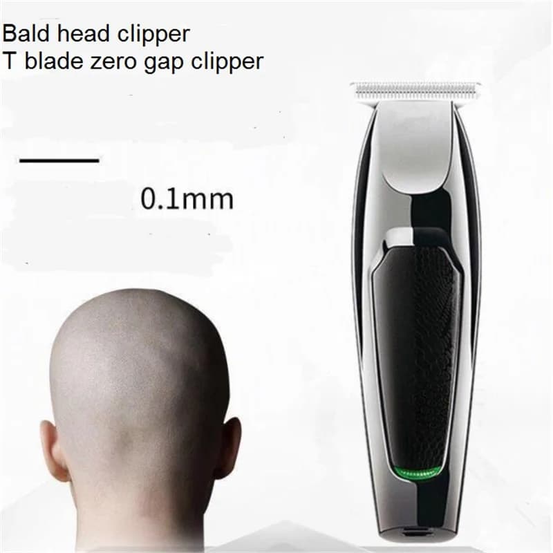 Electric haircut for bald head for man 0.1 mm style shaving head haircut machine faded style precision cutter zero gap