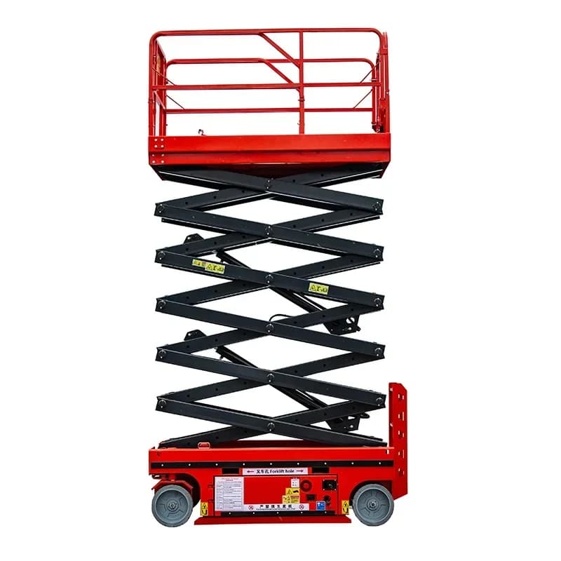 YG Customized Hydraulic Scissor Lift Aerial Work Platform Lift Table Car Auto Lifter With Pressure Vessel For Machinery Repair S