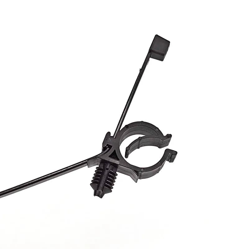 Fascette stringicavo in nylon regolabili nere, autobloccanti, per auto, con chiusura fissa, universali per la gestione dei cavi dei veicoli