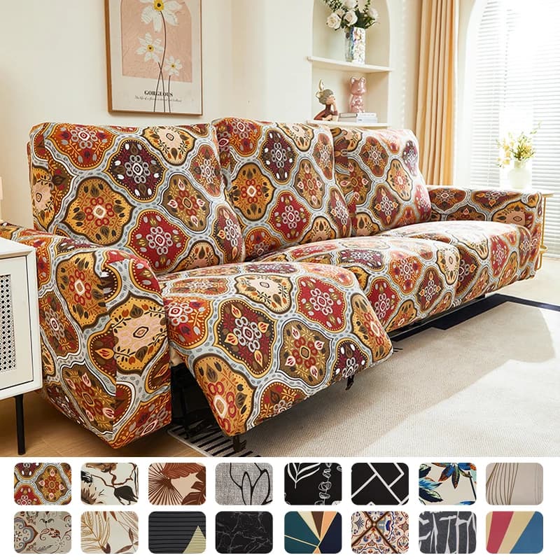 1/2/3 seat Recliner Cover stretch Couch Cover for Recliner Sofa chair Cover for Kids, Pets, Dog and Cat