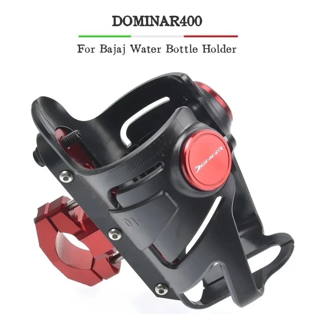 LOGO DOMINAR For Bajaj DOMINAR400 Dominar 400 High Quality Motorcycle Accessories Drink Water Bottle Drink Cup Holder