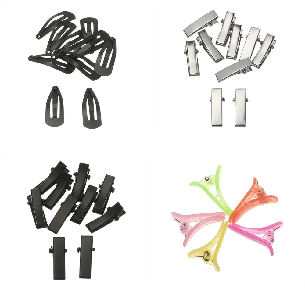 10 pezzi fermagli per capelli per bambole forcine in miniatura per bambini ragazze 1/6 1/12 accessori per bambole BJD copricapo per mollette per capelli per bambole Ob11