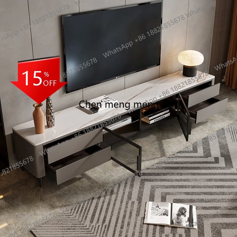 Design TV Q181, Modern and Simple, for Living, Luxurious and Trendy, TV stand, Display Monitor, Archive, Furniture