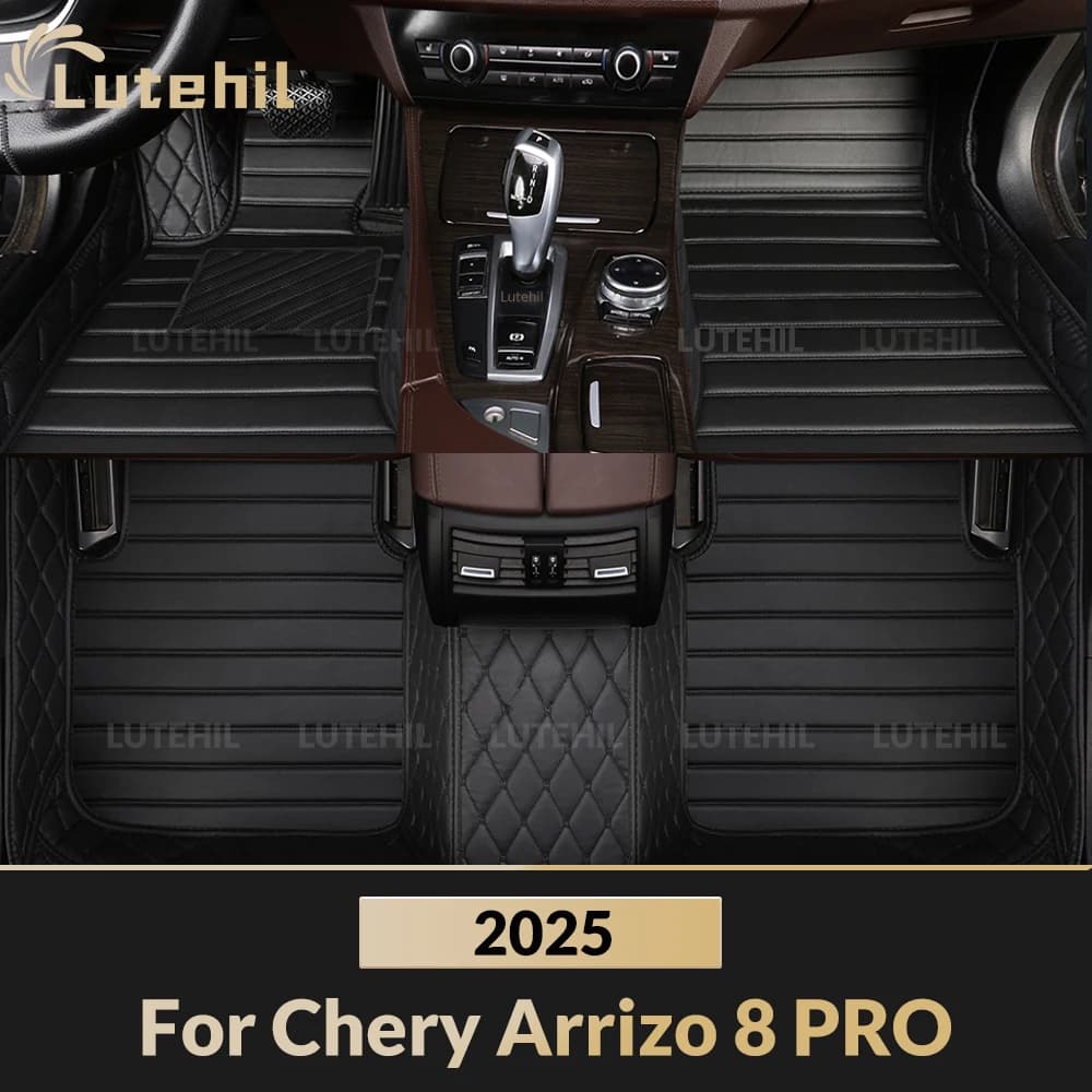 Tappetini per Auto Chery Arrizo 8 PRO (5 Posti) 2025, Copertura in Moquette per Tutte le Stagioni, Protezione Interna, Accessori