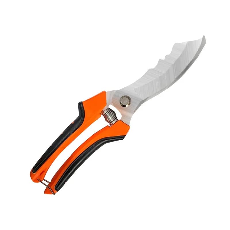 Multifunctional Stainless Steel Garden Shears Pruning Scissors for Garlic Onion Seedlings Tree Branches