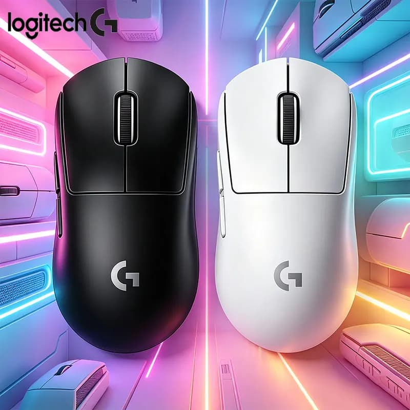 Logitech PRO X SUPERLIGHT/M330/G304 Low-noise night-time gaming mouse, sensitive operation, long-lasting comfort, non-slip grip