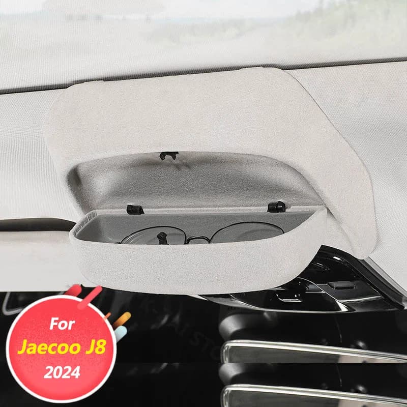 Accessori per la decorazione d'interni dell'auto, scatola per occhiali da tetto, scatola portaoggetti nascosta per Chery Jaecoo J8 2024