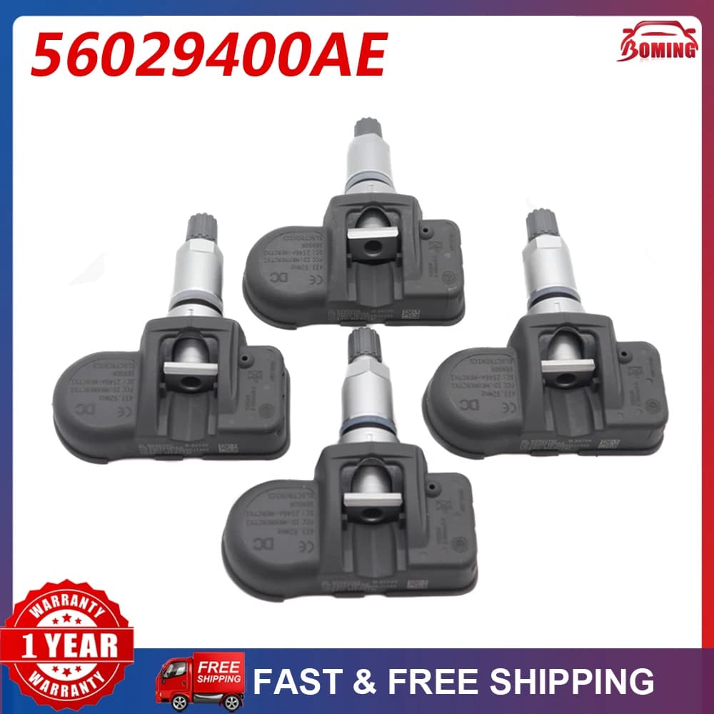 56029400AE Auto 433Mhz TPMS Sensore di Pressione Dei Pneumatici Sistema di Monitoraggio Per Chrysler 300 Dodge Challenger Charger Jeep Gran Cherokee