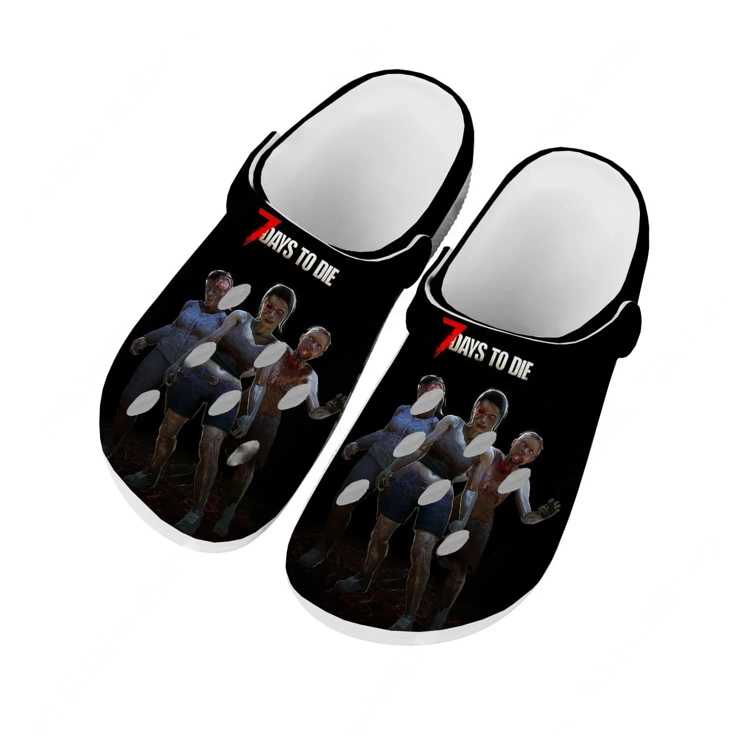 Sandali 7 Days To Die per Uomo, Donna e Adolescente, Scarpe Acquatiche alla Moda, Ciabatte Personalizzate Traspiranti e Comode per Spiaggia e Giardino