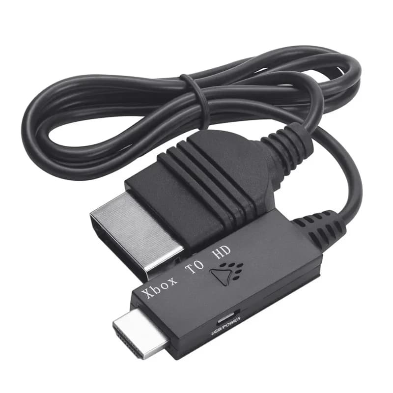 1080P XBOX2HDMI Xbox a adattatore convertitore Audio Video compatibile con HDMI cavo di collegamento HD per proiettore Monitor TV di gioco originale Xbox