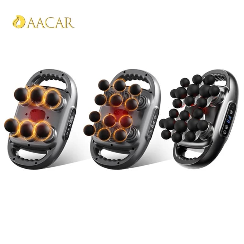 12/18/22-Head Fascia Gun High-Frequency Vibration Body Massage Gun Back And Waist Neck Shoulder Massager Muscle Massager