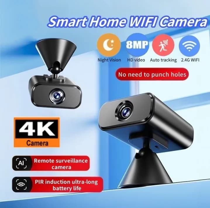 Xiaomi 4K Wifi Telecamera domestica Mini telecamera di sorveglianza interna Zoom digitale Mini telecamera di sicurezza notturna a colori Baby monitor domestico