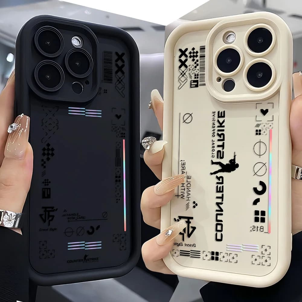 Hot Game Counter Strike CS GO Phone Case for Samsung S25 S24 S23 S22 S21 F06 M16 Note 20 FE Plus Ultra 4G 5G Soft Silicone TPU