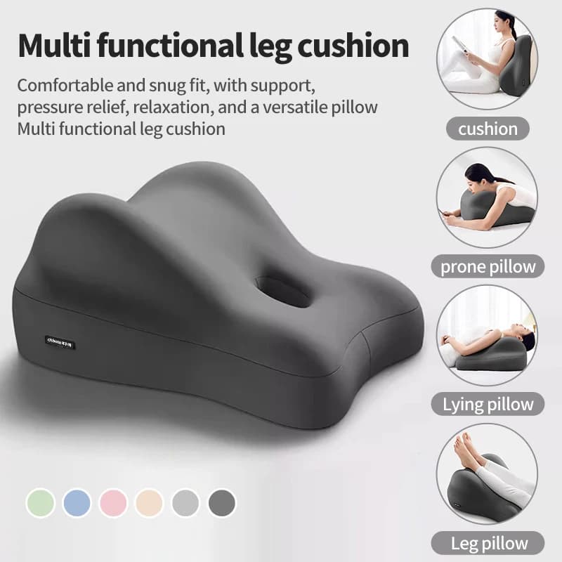 Cuscino per il sedere per adulti Cuscino di supporto lombare Memory Foam ortopedico Cuscino per sedile dell'anca addensato Seduta Letto sdraiato Cuscino per il riposo dell'auto