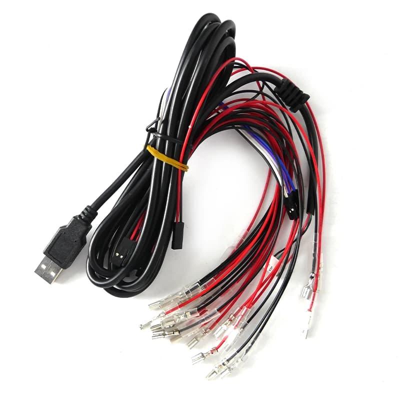 New Zero Delay Encoder Circuit Board Kit PS4 Wired and Wireless Bluetooth Integrated Control Card For Raspberry Pi 4 Arcade DIY