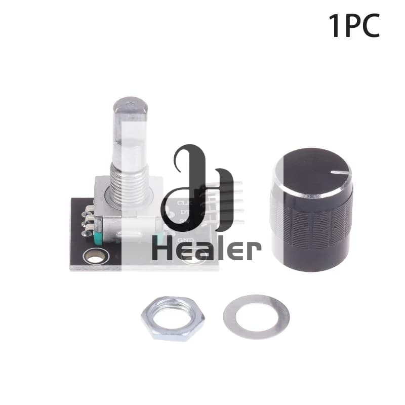 1PC KY-040 360 degree rotary encoder module with 20 pulse button 5V Brick sensor modules for Arduino or electronic DIY