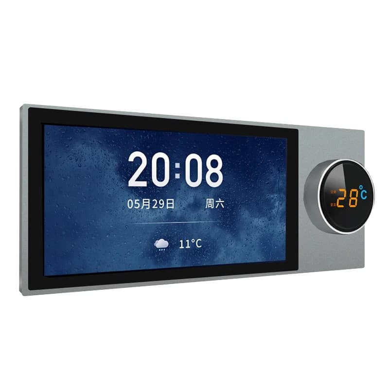 6 Inch Multifunction Smart Tuya Touch Screen Control Panel for Smart Home Wall Control for Smart Device Scenes