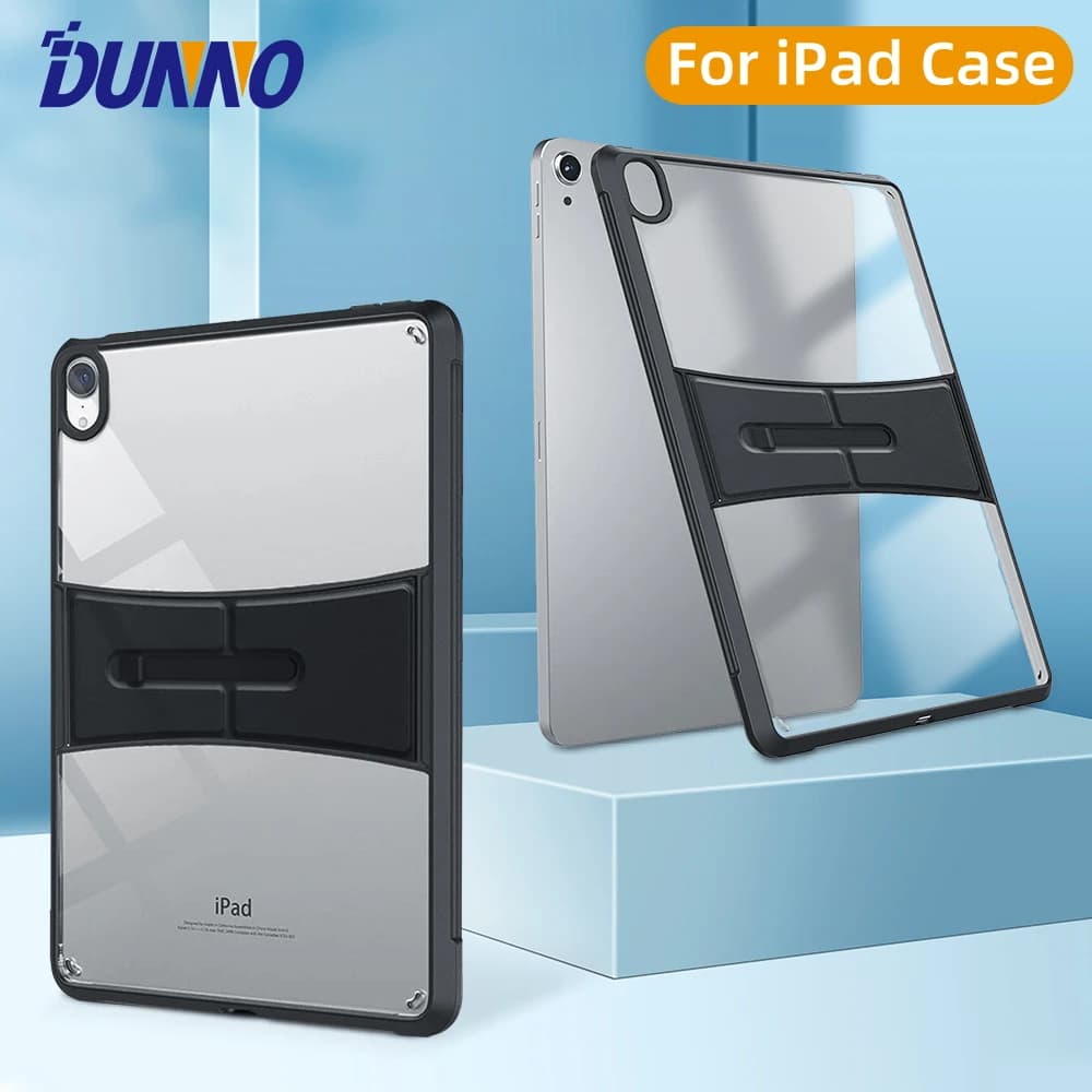 Custodia per Tablet in acrilico per iPad Air 5 4 10.9 per iPad Pro 11 7/8/9th 10.2 5/6th 9.7 Mini 4 5 6 Cover trasparente per supporto Funda