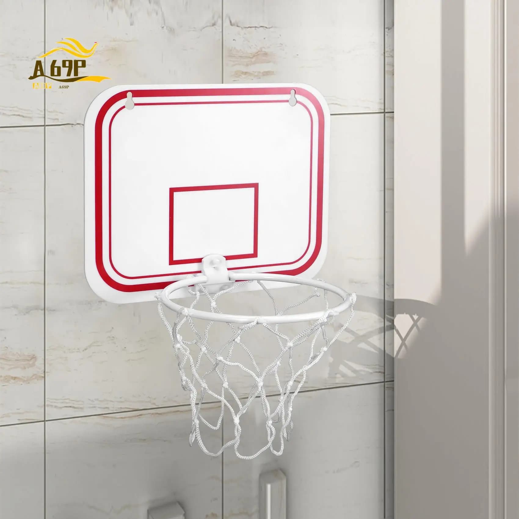 A69P-Sport Clip per canestro da basket per ufficio per pattumiera Gioco di basket Piccola clip per cestino dei rifiuti