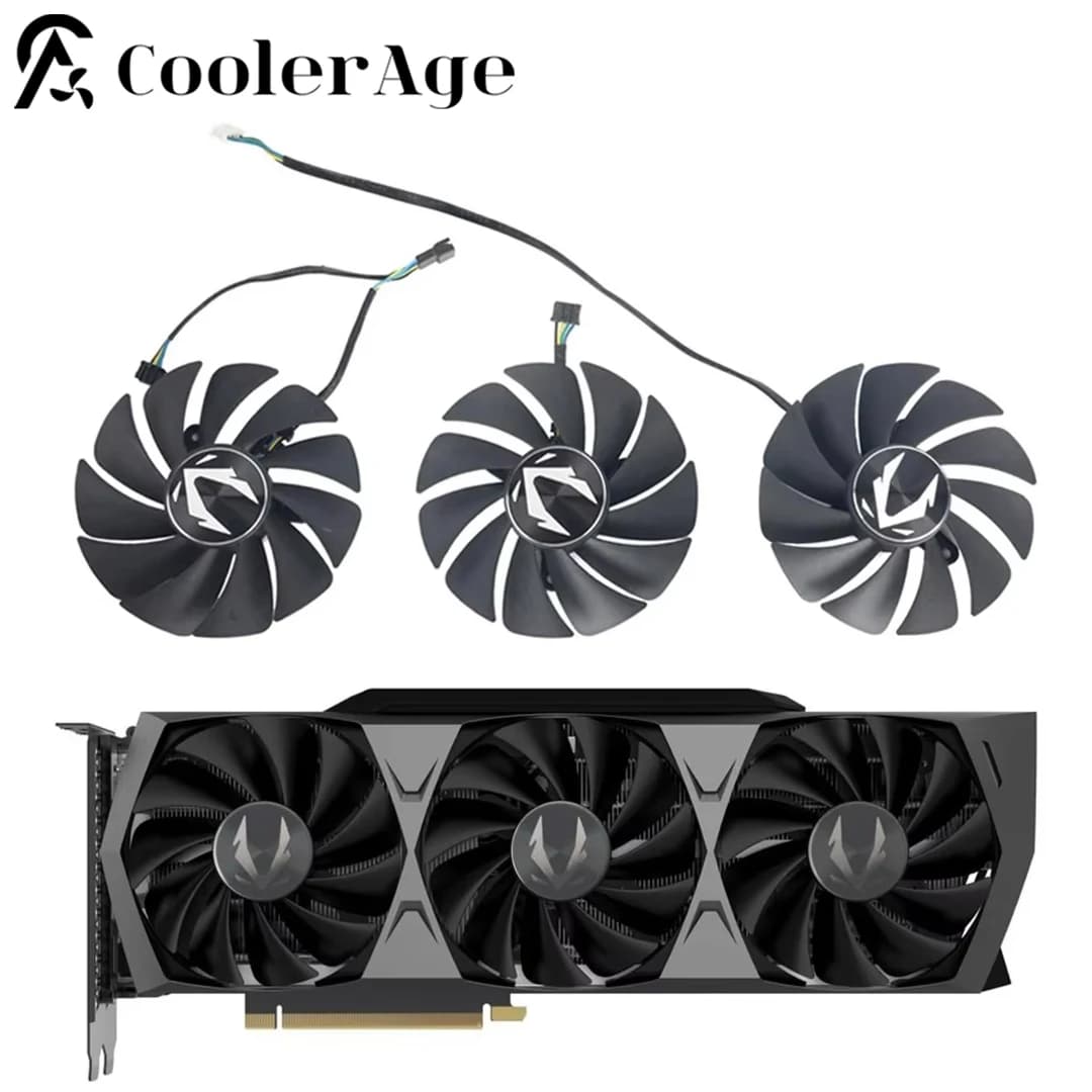 Ventola della scheda video per ZOTAC GAMING GeForce RTX 3070 Ti 3080 3090 Trinity OC 87MM GA92S2U RTX3070Ti RTX3080 RTX3090 Ventola di raffreddamento GPU