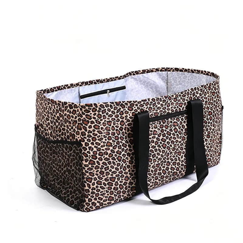 Borsa tote grande multiuso, pieghevole e richiudibile per riporre oggetti, ideale per piscina, spiaggia, shopping, picnic, lavanderia, palestra e bagagli.