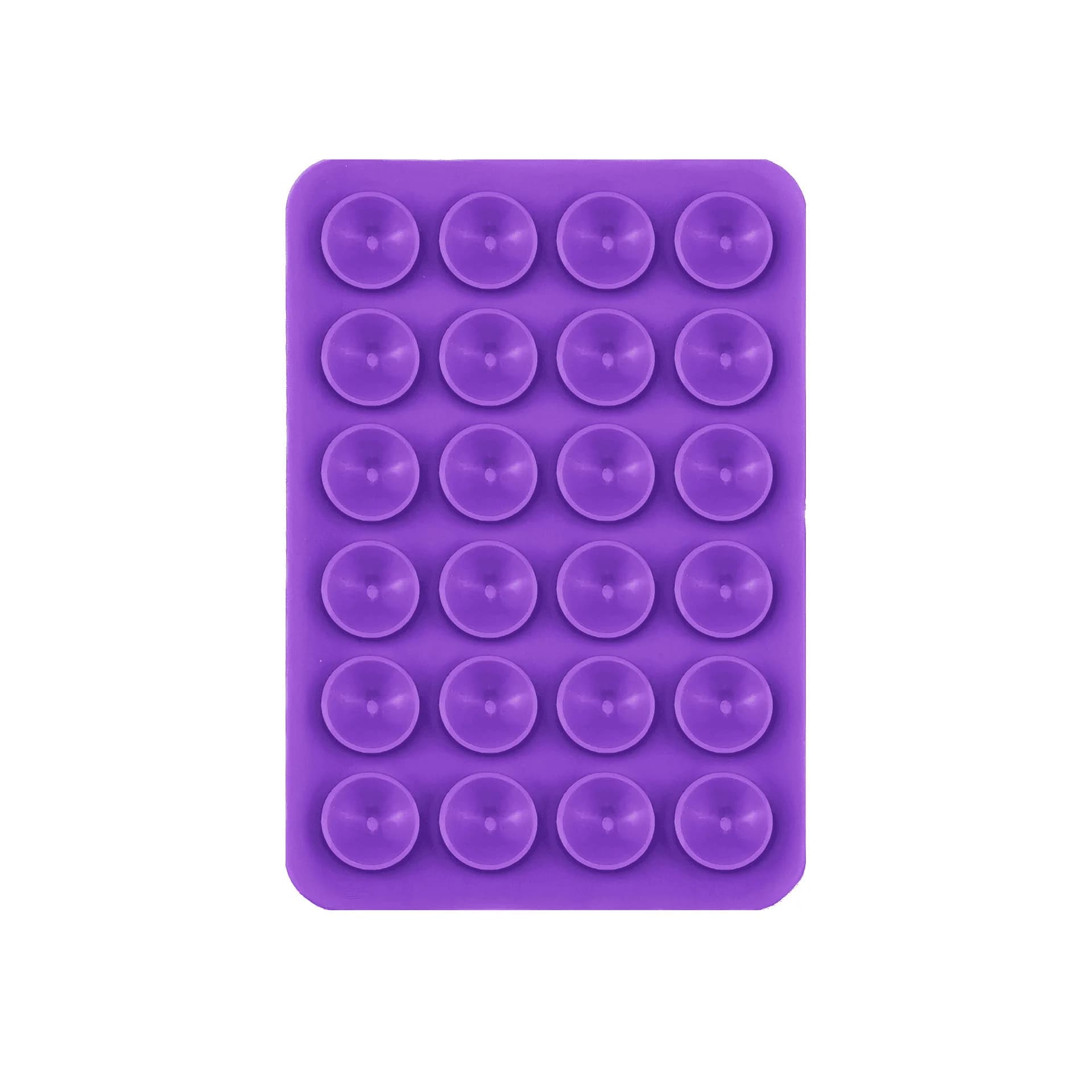 Supporto per telefono con ventosa in silicone Tappetino a ventosa multifunzionale Supporto da parete Adesivi per montaggio su custodia su un solo lato antiscivolo
