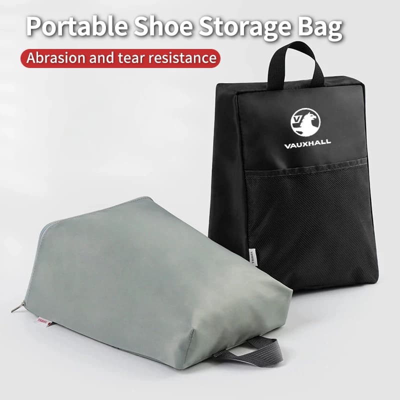 New Car Portable Shoe Storage Bag Sneaker Bag Organizer Travel Bag For Vauxhall VXR Dokker Lodgy Logan Sandero Accessories