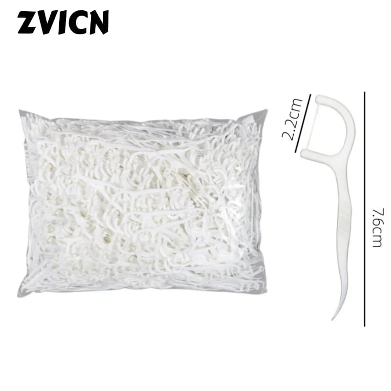 100-1000 pieces of floss, toothpicks, tooth cleaning brushes, disposable oral hygiene