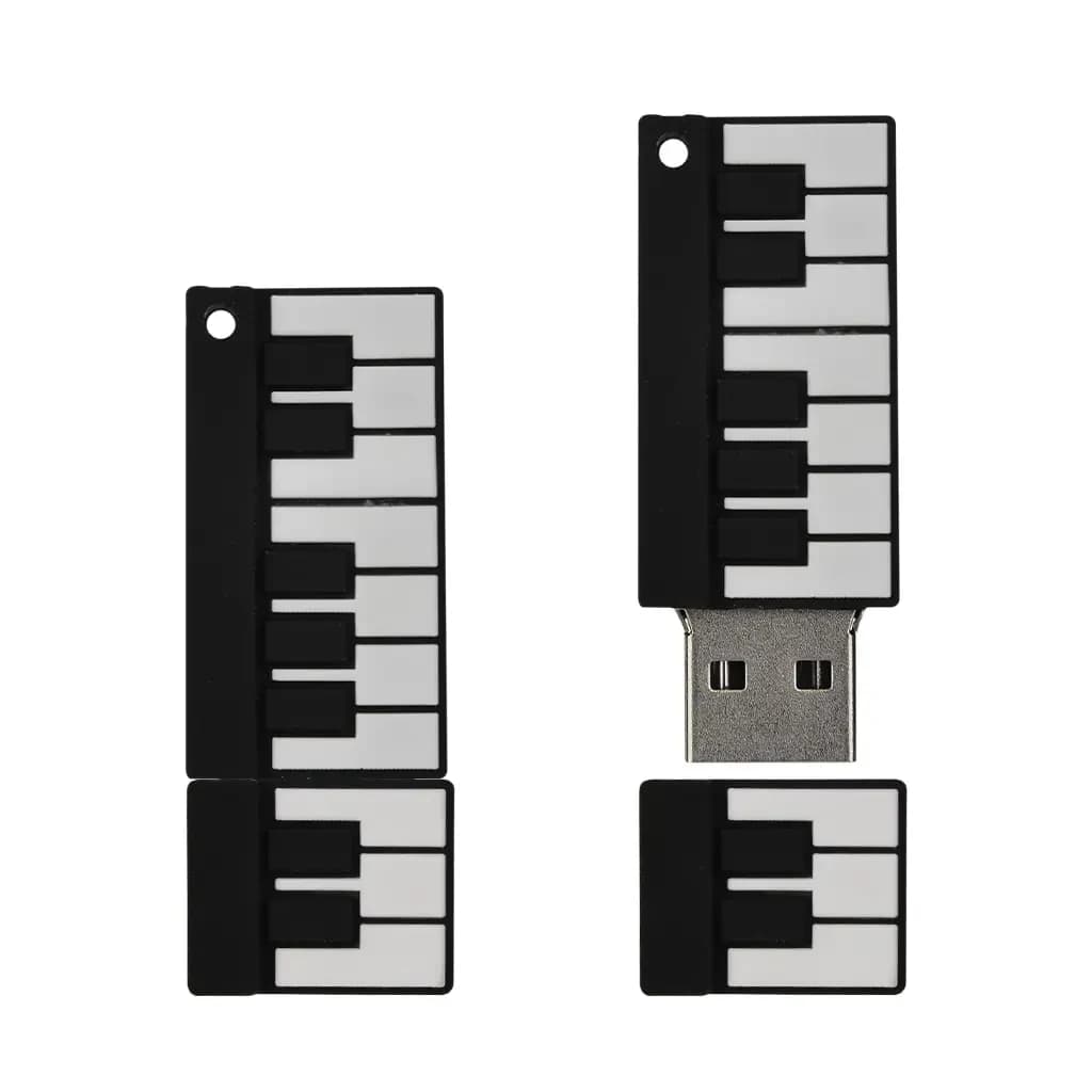 Biyetimi aspetto tastiera elettronica Chiavette USB Chiavetta USB da 32 GB Chiavetta USB da 64 GB 128 GB Pendrive USB creativa da 8 GB Gif da matrimonio