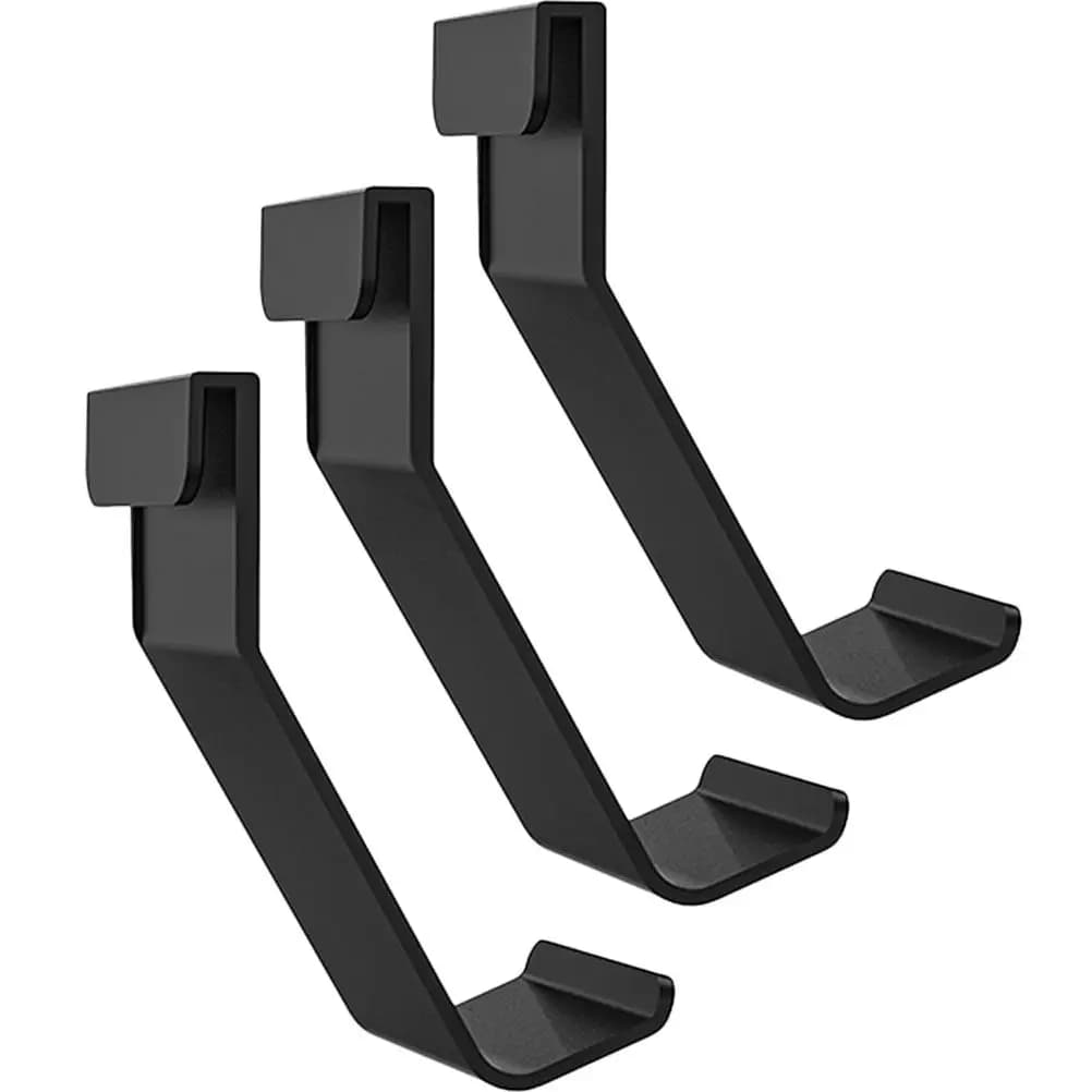3Pcs Hanging Headphone Bracket ABS Headset Organizer Stable Display Rack Suitable for Home Office Gaming Headphone Stand