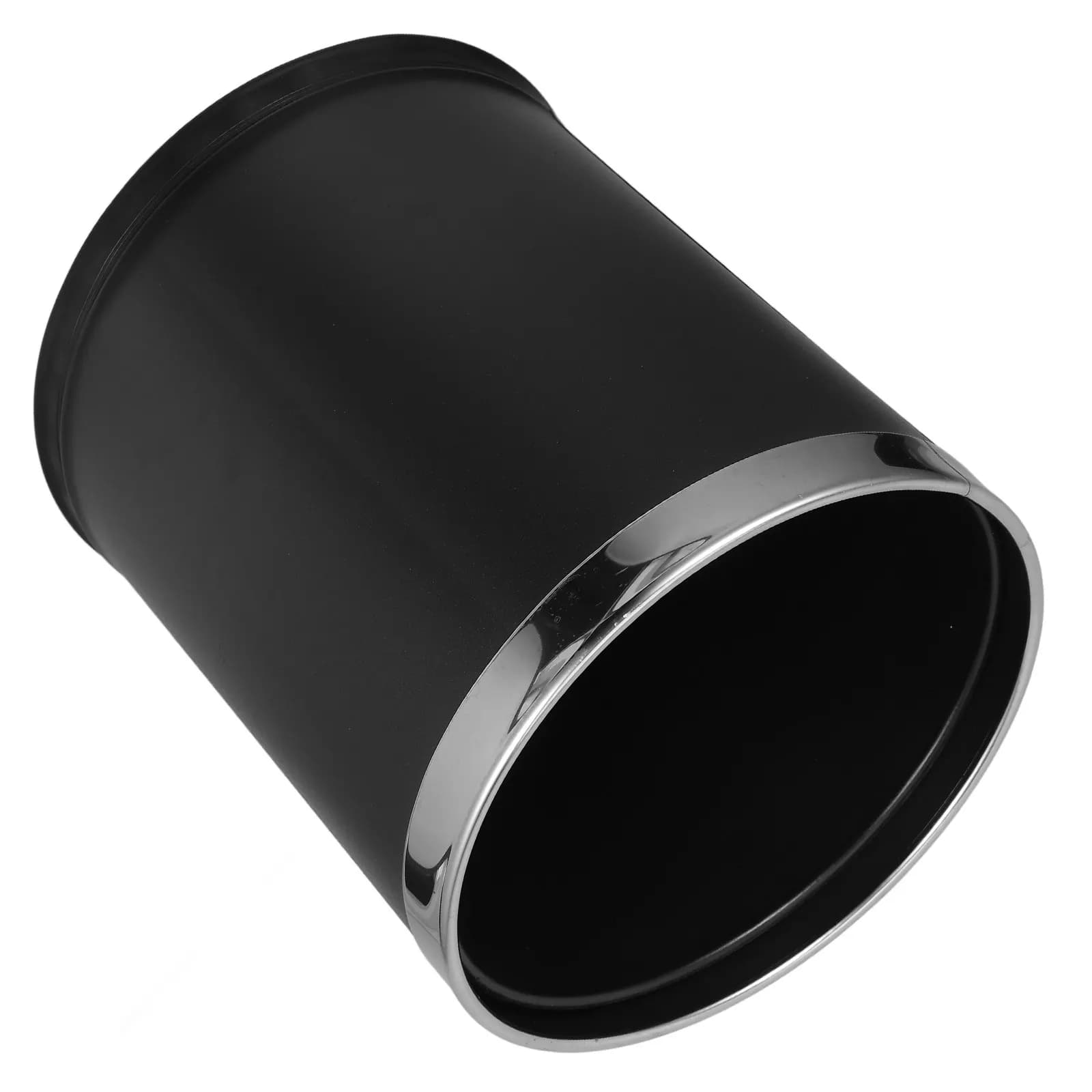 Double Layer Stainless Steel Trash Can Indoor Round Garbage Bin Bedroom Office Waste Container Recycling Office Trash Can