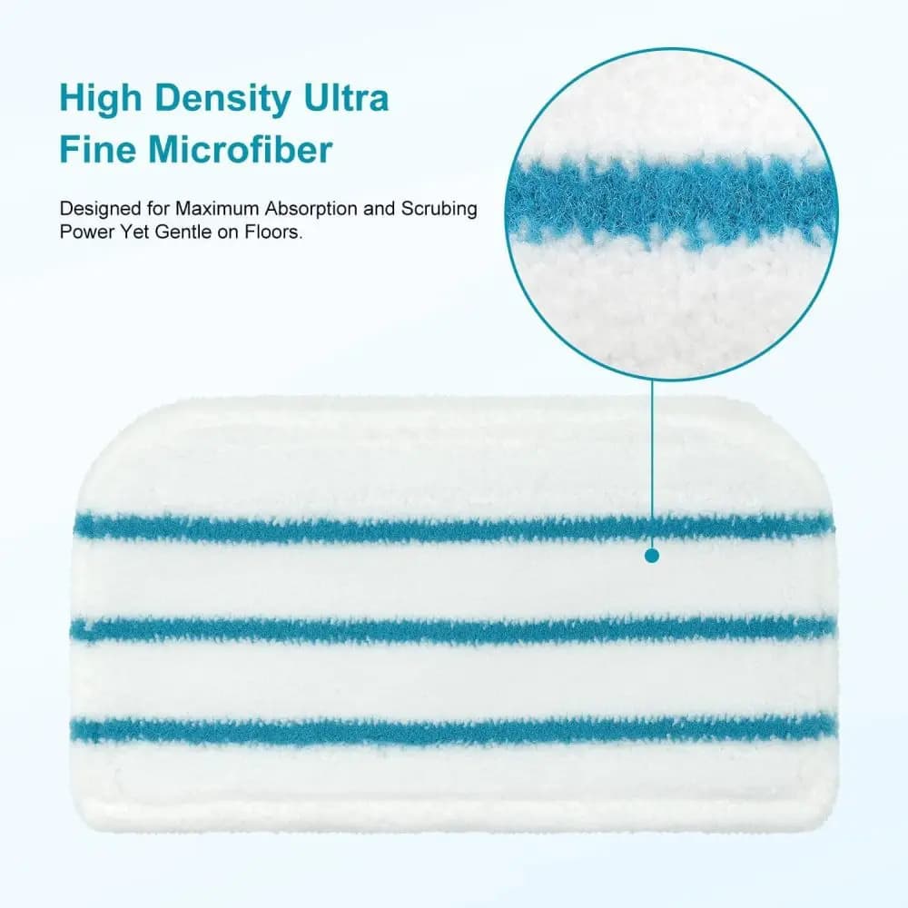 Replacement Cleaning Pad For Black Decker Steam Mop FSMH13E1M FSMP20 Durable Fiber Cloth Washable Floor Scrubber Accessory