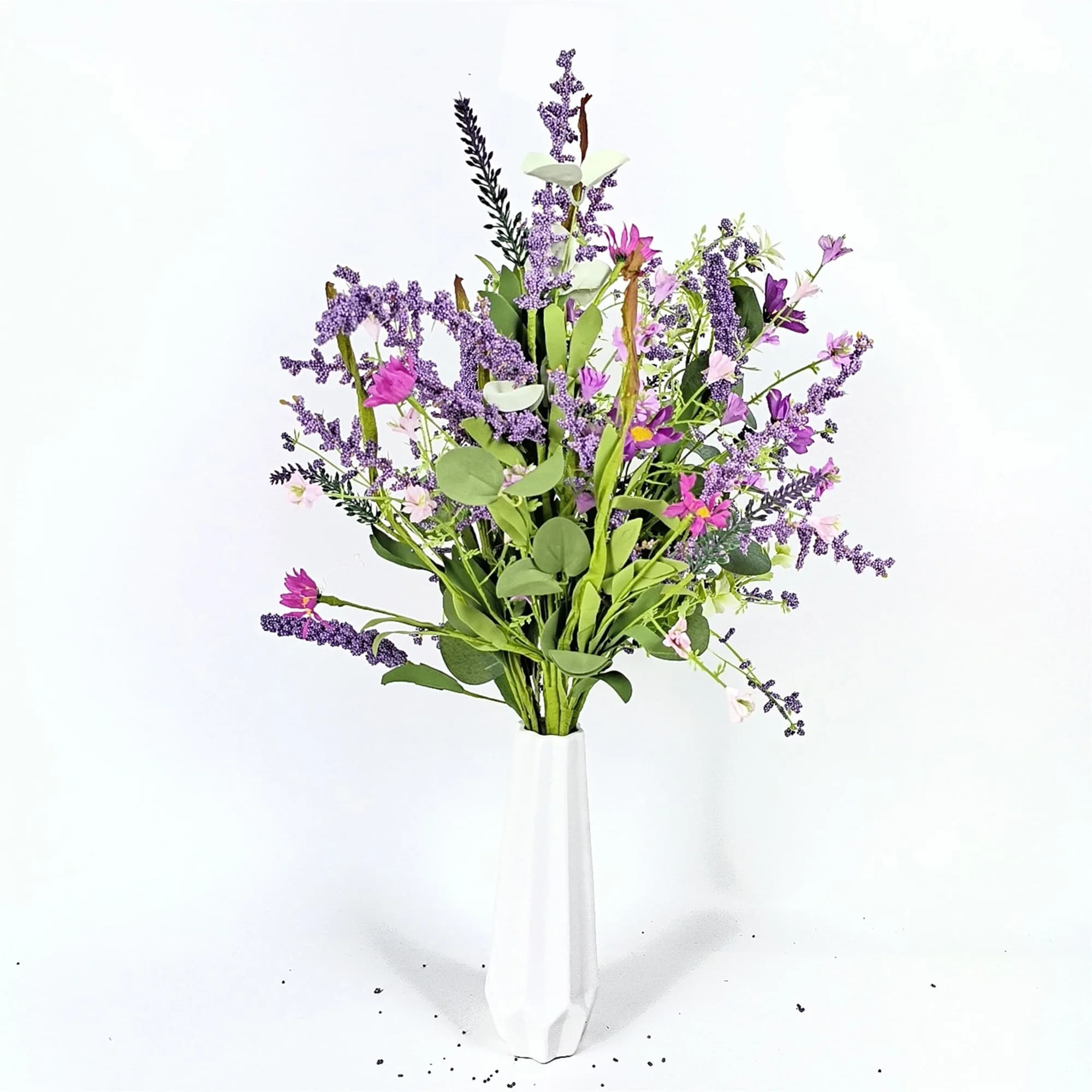 False eucalyptus garland Artificial green Lives UV-resistant fake plants for home decoration of the wedding party