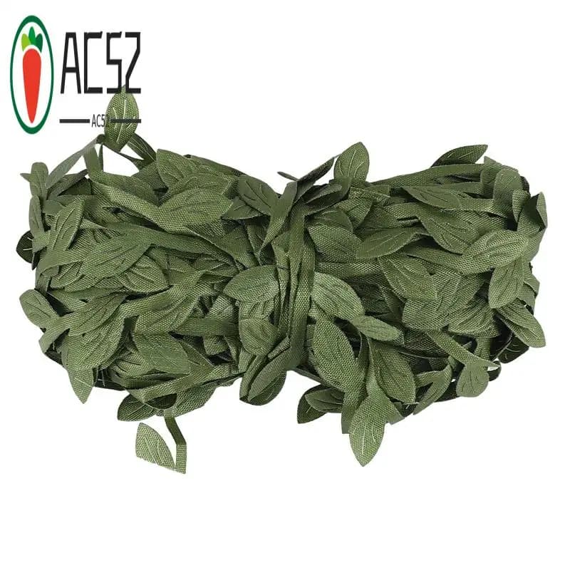 AC52-20M Home Decoration Artificial Garland Plants Screws Fake Sheet Flowers Creeper Ivy Green Accessories for wedding garlands
