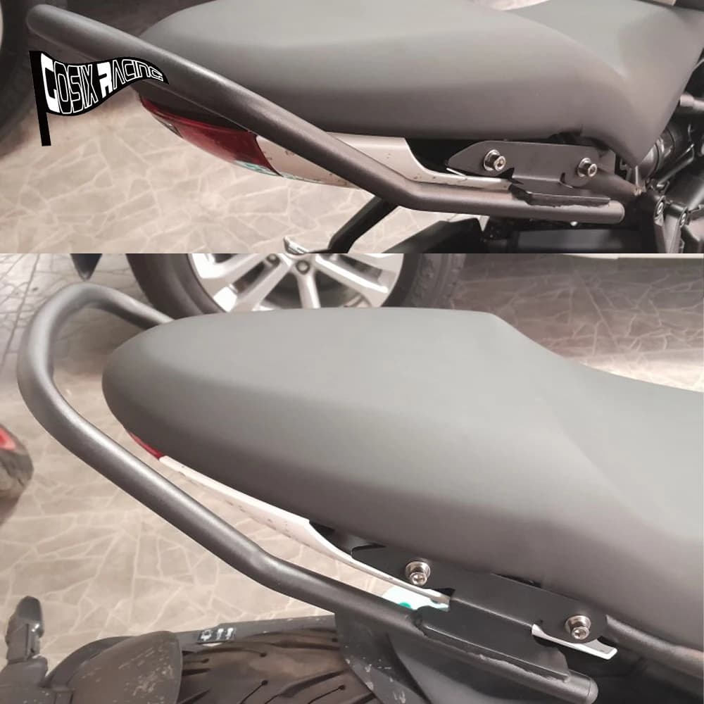 Maniglie di supporto per passeggero posteriore moto Trident 660 2021-2025, corrimano per sedile passeggero