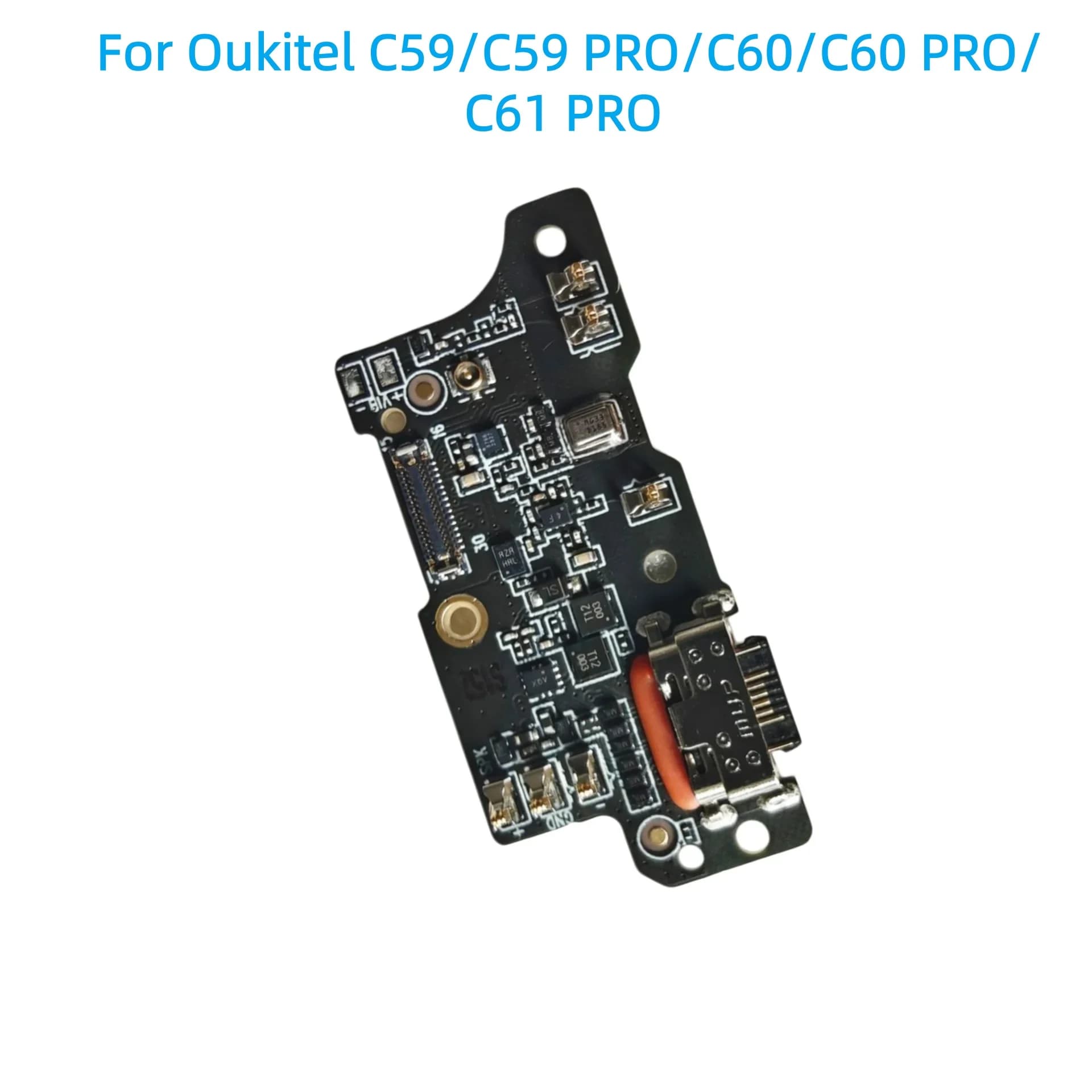 Nuova Scheda USB con Porta di Ricarica e Microfono per Telefoni Oukitel C59, C60 PRO, C61 Pro - Accessori