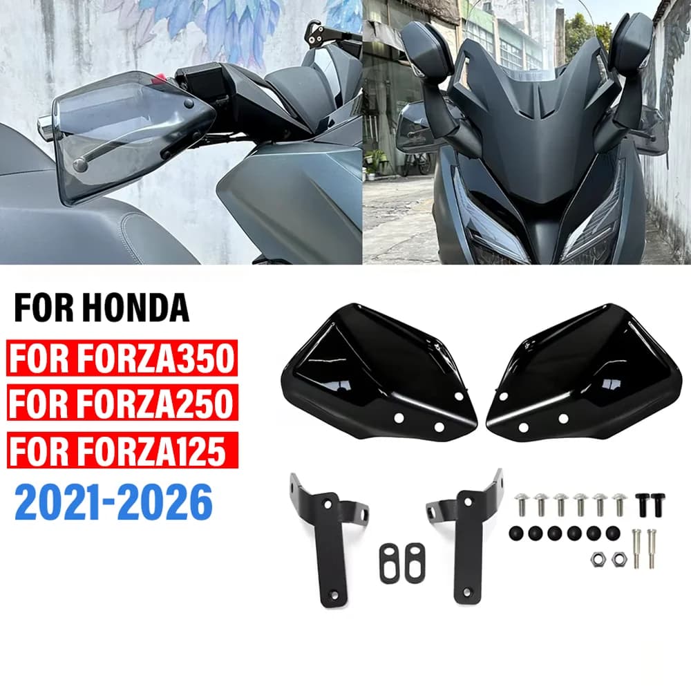 PER HONDA PER FORZA 350 300 125 NSS350 Moto Paramani Scudi per le mani Manubrio Paramani Protezione Parabrezza Accessori